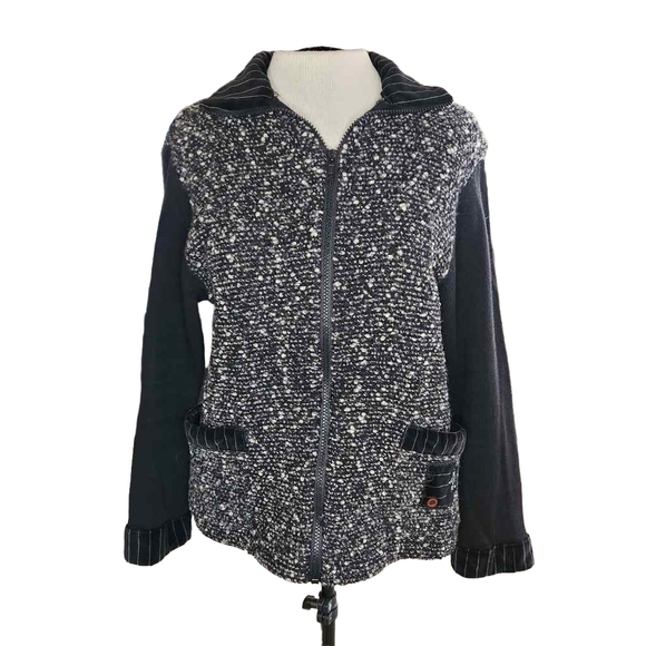 K.D. spring mixed media jacket - Picture 1 of 6